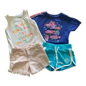 GIRLS BUNDLE-SIZE 6/6x-DISNEY-CAT & JACK-JUSTICE-ART CLASS